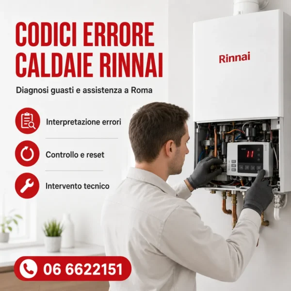 Codici Errori Caldaie Rinnai Roma