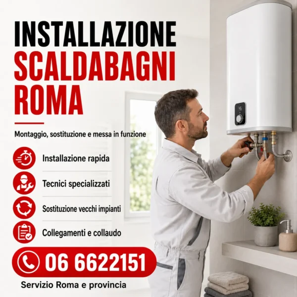 Installazione Scaldabagni Rinnai Roma