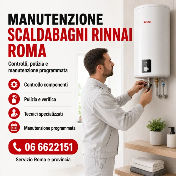 Manutenzione Scaldabagni Rinnai Roma