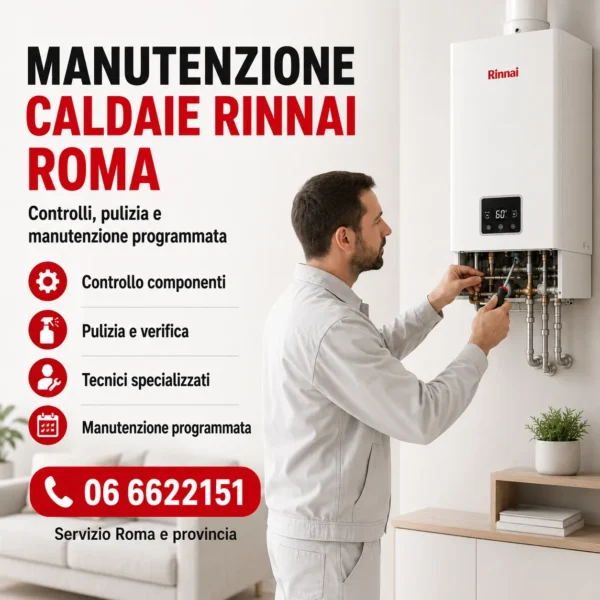 Manutenzione Caldaie Rinnai Roma