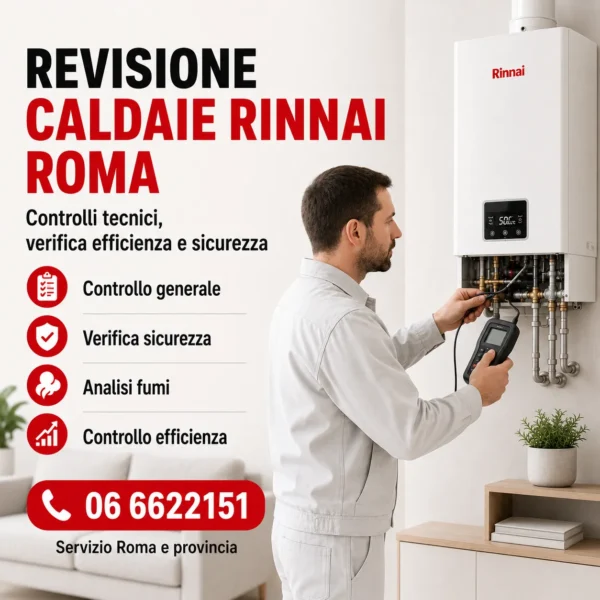 Revisione Caldaie Rinnai Roma