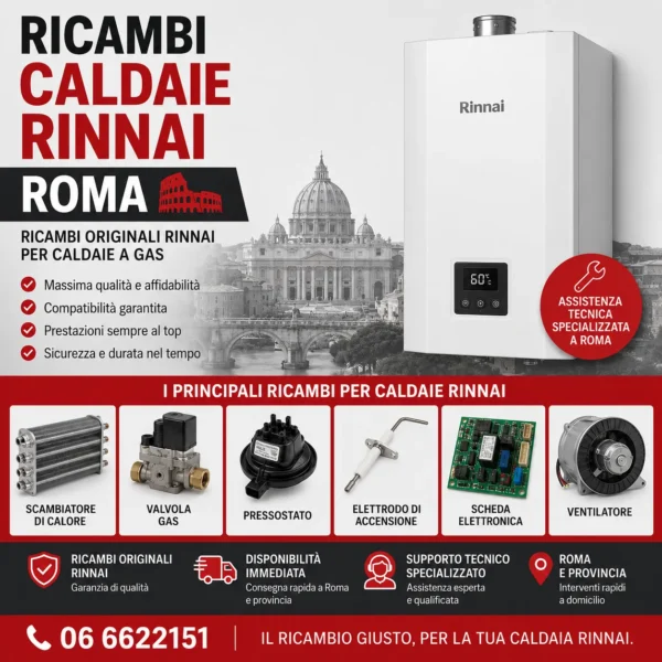 Ricambi Caldaie Rinnai Roma