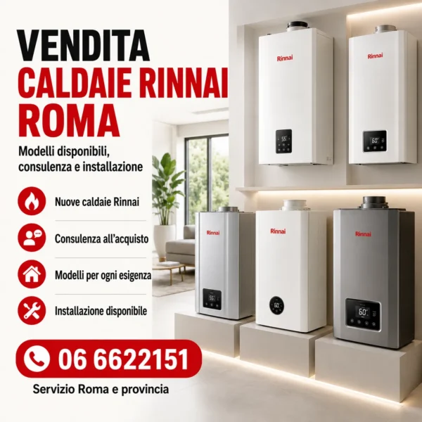 Vendita Caldaie Rinnai Roma